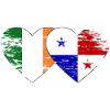 Ireland Panama flag used