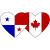 Panama Canada Flag