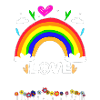 Love Flowers Rainbow