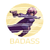 Gaming-Comic-Stil - Badass - Kunstdesign