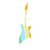 Electric Guitar Retro