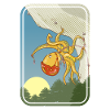 Octopus rock climber
