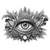 Illuminati Pyramid Eye Triangle Freemason