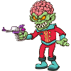 Evil Alien With Space Gun
