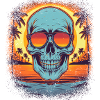 Statement Biker Shirt Geek Death