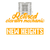 Pensioniertes Aufzugsmechaniker-design Für