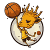 High-flying Giraffe