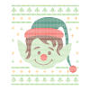 Noël Elf laid Pull