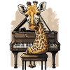 Girafe mélodique