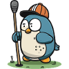 Golf Pro Penguin