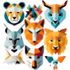Geometric animals