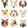Geometric animals