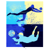 volleyball, volleyball, beachball,graffiti