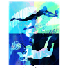 volleyball, volleyball, beachball,graffiti