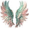 Ätherische Pastellflügel