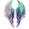 Iridescent Pastel Wings