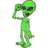 Confused Alien