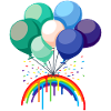 Balloon gay men Pride