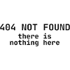 404 Not Found Nothing Here