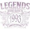 Millésime 1993 Anniversaire