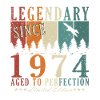 49th Birthday Man Born 1974 Legend