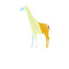 Giraffe Retro