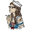 Sailor // Oldschool // Illustration