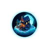 Water House Night Dream