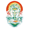 Retro Skull