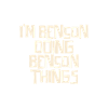 I'm Benson doing Benson things