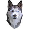 Husky Lowpoly