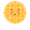 Mignon gaufre Doodle