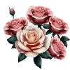 Rose flowers - Realism