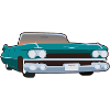 Cadilac Hellblau