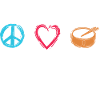 Peace Love Drum