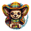 Chihuahua | Mexique | Chien Amusant Chapeau