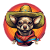 Chihuahua | Mexique | Chien Amusant Chapeau