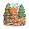 Picnic with a Bear