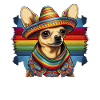 Chihuahua | Mexique | Chien Amusant Chapeau