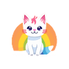 Rainbow Cat
