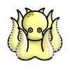 kleiner gelber Oktopus