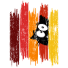 Owl brushstroke