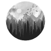 Forest Circle grau