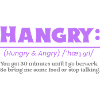 Hangry - the explanation