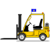 Forklift Kosovo Flag