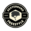 SKATEBOARD FREESTYLE X BLACK HELMET