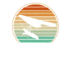 Hang Gliding Retro Sun
