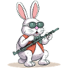 Pinpin on flute