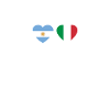 Argentine Italie Heartbeat Flag Argentine