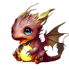 dragon triste